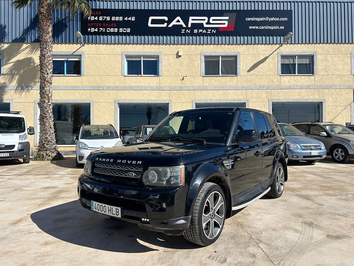 LAND ROVER RANGE ROVER SPORT HSE LUXURY 3.0 SDV6 AUTO SPANISH LHD IN SPAIN 2012